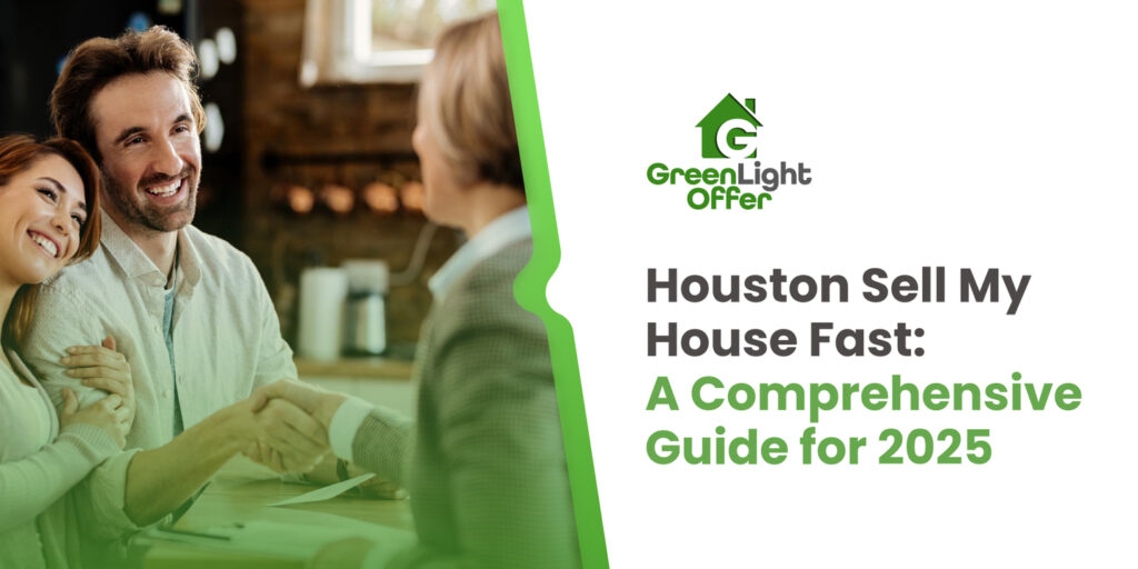 Happy couple selling their Houston home quickly with Greenlight Offer’s cash-buying service.