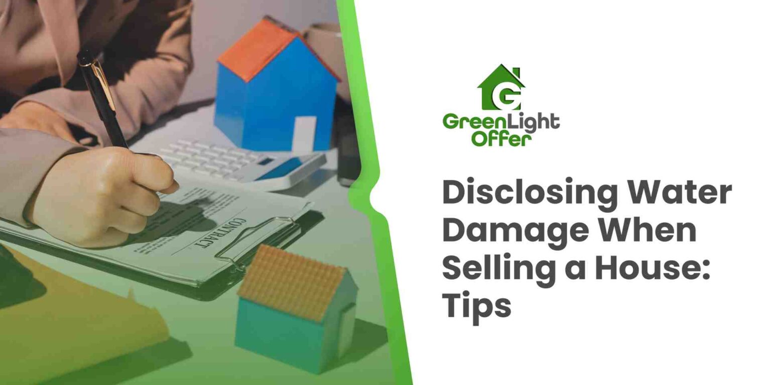 Disclosing Water Damage When Selling a House
